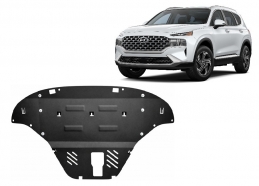 Motor, Versnellingsbak en Radiator Beschermplaat voor Hyundai Santa Fe