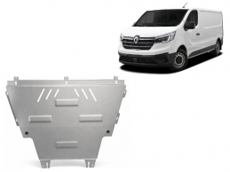Motor en Versnellingsbak Beschermplaat voor Renault Trafic - Aluminium
