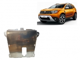 Aluminium Motor, Versnellingsbak en Radiator Beschermplaat voor Dacia Duster