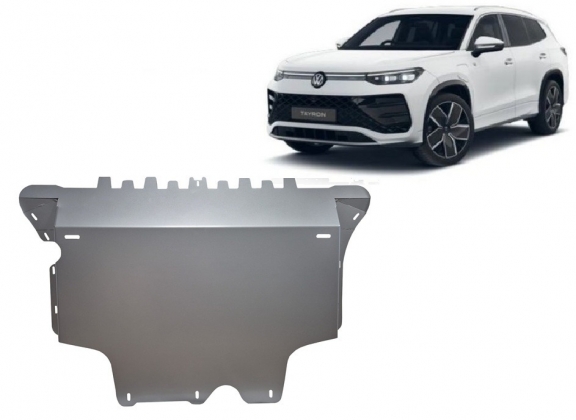 Aluminium Motor en Versnellingsbak Beschermplaat voor VW Tayron