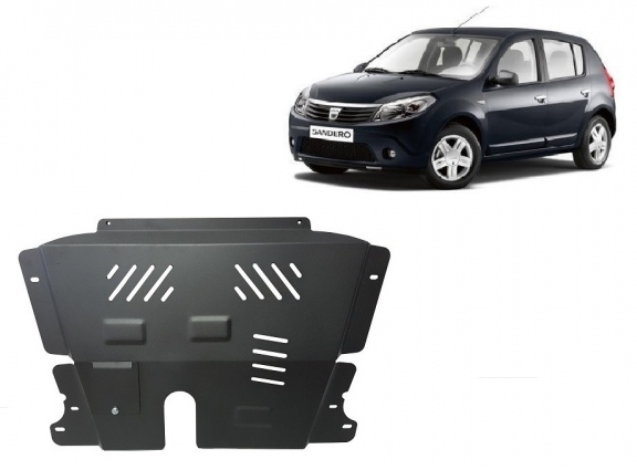 Motor en Versnellingsbak Beschermplaat voor Dacia Sandero