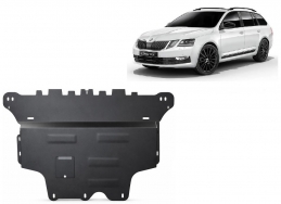 Motor en Versnellingsbak Beschermplaat voor Skoda Octavia 3 - automatische versnellingsbak