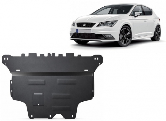 Motor en Versnellingsbak Beschermplaat voor Seat Leon Mk3 - Automatische versnellingsbak