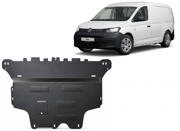 Motor en Versnellingsbak Beschermplaat voor VW Caddy- automatische versnellingsbak