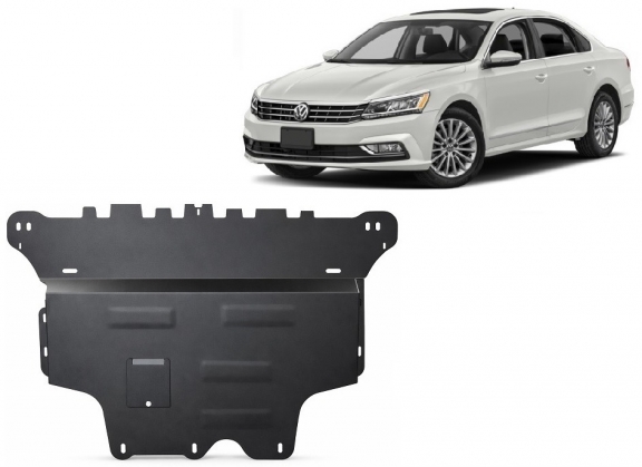 Motor, Versnellingsbak en Radiator Beschermplaat voor VW Passat B8 - automatische versnellingsbak