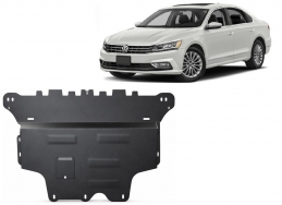 Motor, Versnellingsbak en Radiator Beschermplaat voor VW Passat Alltrack -automatische versnellingsbak