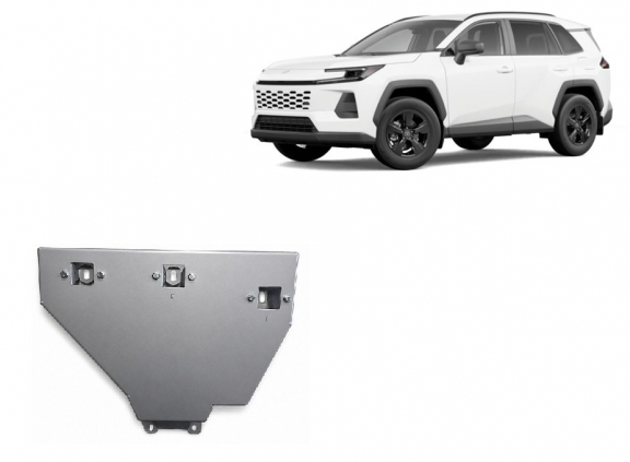 Aluminium Differentieel Beschermplaat voor Toyota Rav4