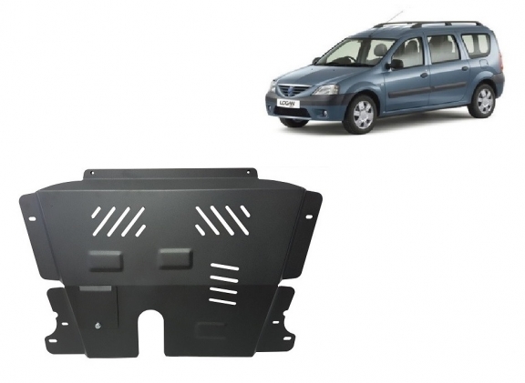 Motor en Versnellingsbak Beschermplaat voor Dacia Logan 1 MCV