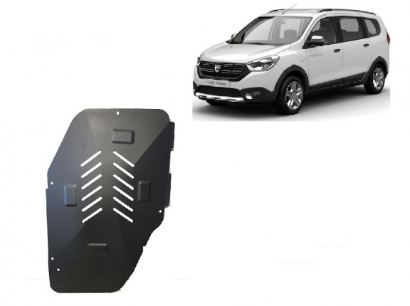 Brandstoftank Beschermplaat voor Dacia Lodgy Stepway
