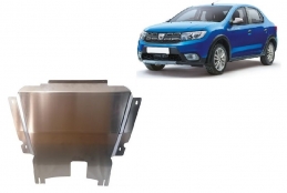 Aluminium Motor, Versnellingsbak en Radiator Beschermplaat voor Dacia Logan Stepway