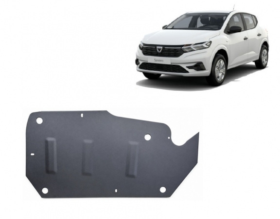 Brandstoftank Beschermplaat voor Dacia Sandero