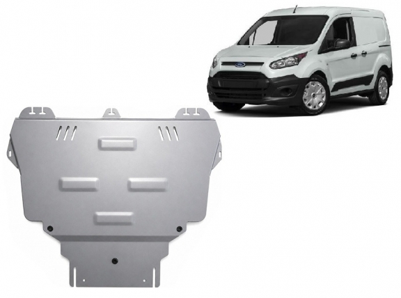 Motor en Versnellingsbak Beschermplaat voor Ford Transit Connect - Aluminium