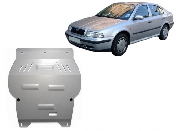 Aluminium Motor Beschermplaat voor Skoda Octavia