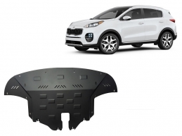 Motor, Versnellingsbak en Radiator Beschermplaat voor Kia Sportage