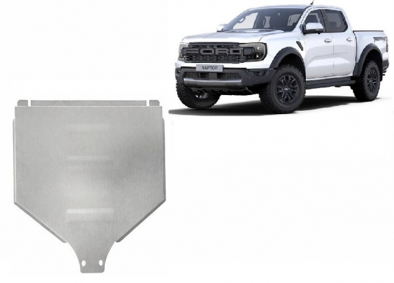 Versnellingsbak aluminium  Beschermplaat voor Ford Ranger Raptor