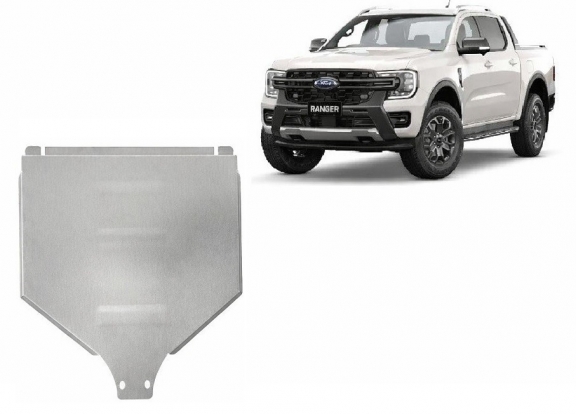 Versnellingsbak aluminium  Beschermplaat voor Ford Ranger