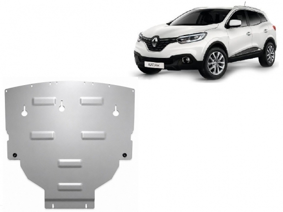 Motor en Versnellingsbak Beschermplaat voor Renault Kadjar - Aluminium