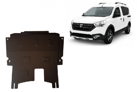 Motor en Versnellingsbak Beschermplaat voor Dacia Dokker Stepway