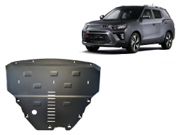 Motor en Radiator Beschermplaat voor SsangYong Tivoli