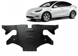 Achterste motorbescherming voor Tesla Model Y AWD
