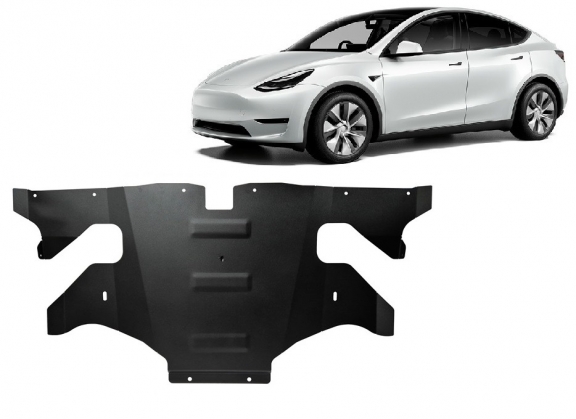 Achterste motorbescherming voor Tesla Model Y AWD