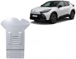Aluminium katalysatorbeschermer / kat-slot voor Toyota C-HR