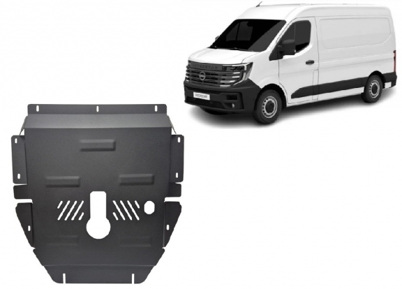 Motor, Versnellingsbak en Radiator Beschermplaat voor Nissan Interstar