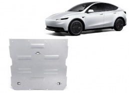 Voorste aluminium beschermplaat voor de elektrische motor van de Tesla model Y