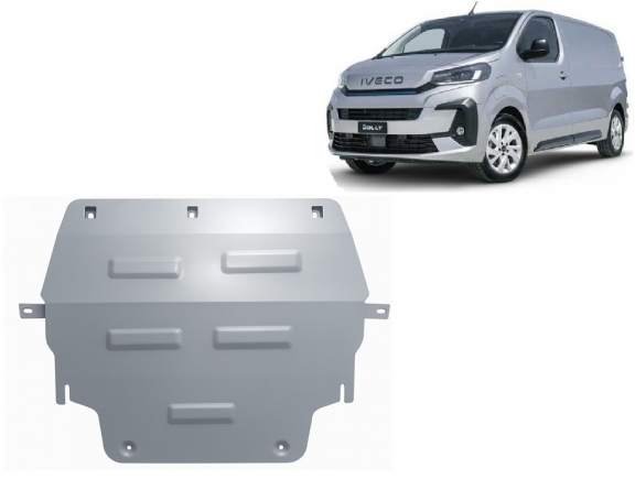Motor en Versnellingsbak Beschermplaat voor Iveco eJolly - Aluminium