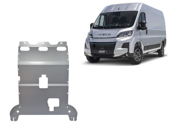 Aluminium Motor, Versnellingsbak en Radiator Beschermplaat voor Iveco eSuperJolly