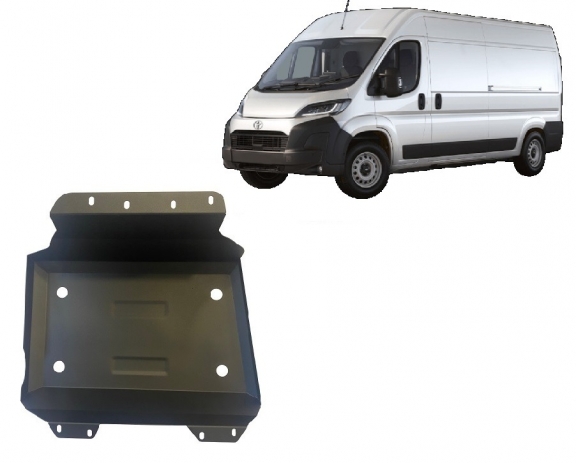 Brandstoftank Beschermplaat voor Toyota Proace Max