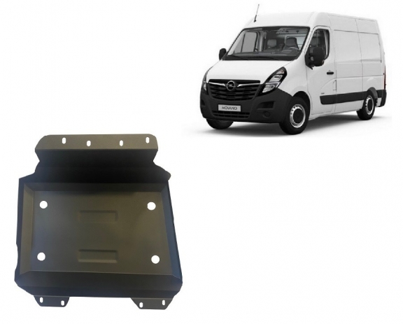 Brandstoftank Beschermplaat voor Opel Movano C 