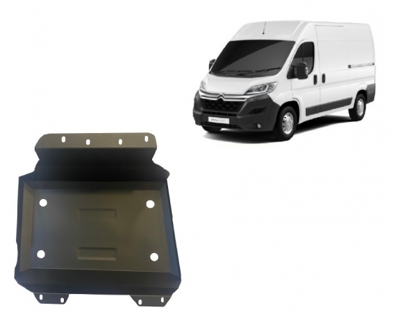 Brandstoftank Beschermplaat voor Citroen Jumper