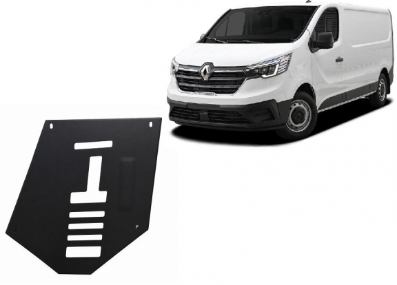 Katalysator/cat lock Beschermplaat voor Renault Trafic