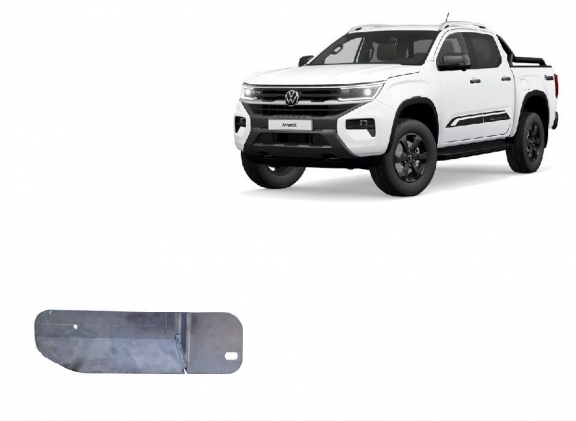 Brandstoffilter Beschermplaat voor Volkswagen Amarok - Aluminium