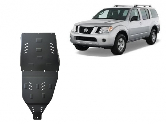 Versnellingsbak en Differentieel Beschermplaat voor Nissan Pathfinder