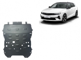 Motor, Versnellingsbak en Radiator Beschermplaat voor Opel Astra L