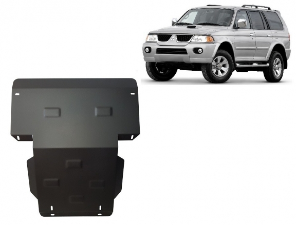 Motor en Radiator Beschermplaat voor Mitsubishi Pajero Sport 1
