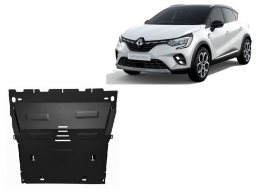 Motor en Versnellingsbak Beschermplaat voor Renault Captur