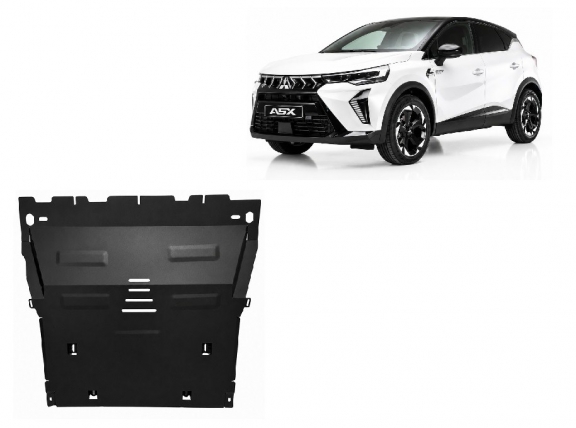 Motor en Versnellingsbak Beschermplaat voor Mitsubishi ASX
