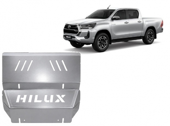 Radiator aluminium  Beschermplaat voor Toyota Hilux Invincible