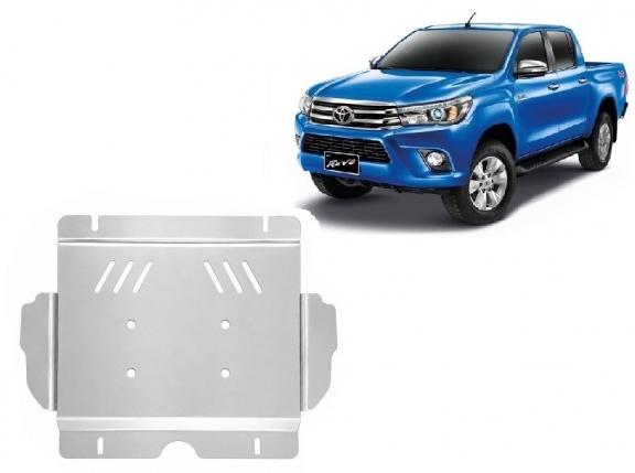Motor  Beschermplaat voor Toyota Hilux Revo - Aluminium