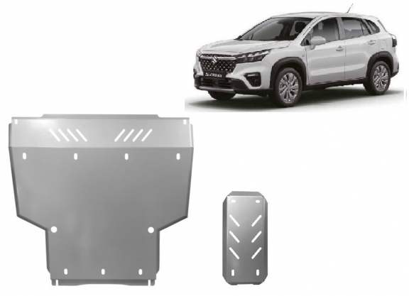 Motor Beschermplaat voor Suzuki S-Cross - promotie pakket aluminium