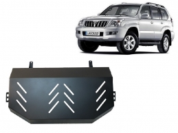 Brandstoftank Beschermplaat voor Toyota Land Cruiser J120 - alleen voor 3-deurs model 