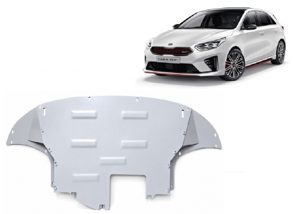 Aluminium Motor Beschermplaat voor Kia C eed