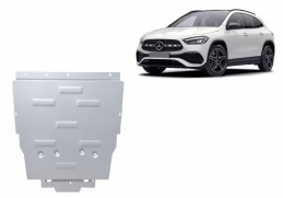 Motor, Versnellingsbak en Radiator Beschermplaat voor Mercedes GLA