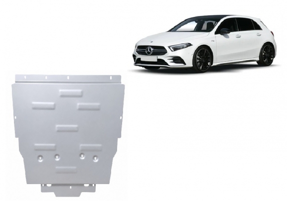 Motor, Versnellingsbak en Radiator Beschermplaat voor Mercedes A-Classe