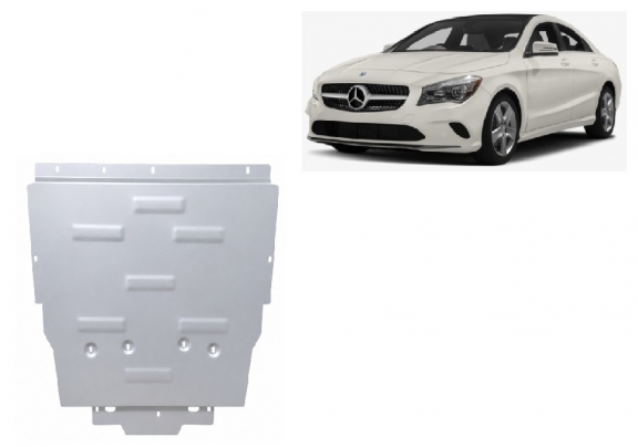 Motor, Versnellingsbak en Radiator Beschermplaat voor Mercedes CLA