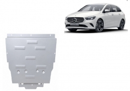 Motor, Versnellingsbak en Radiator Beschermplaat voor Mercedes B-Classe