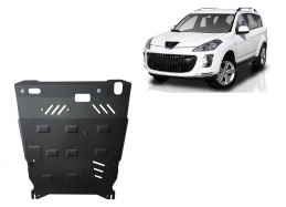 Motor, Versnellingsbak en Radiator Beschermplaat voor Peugeot 4007